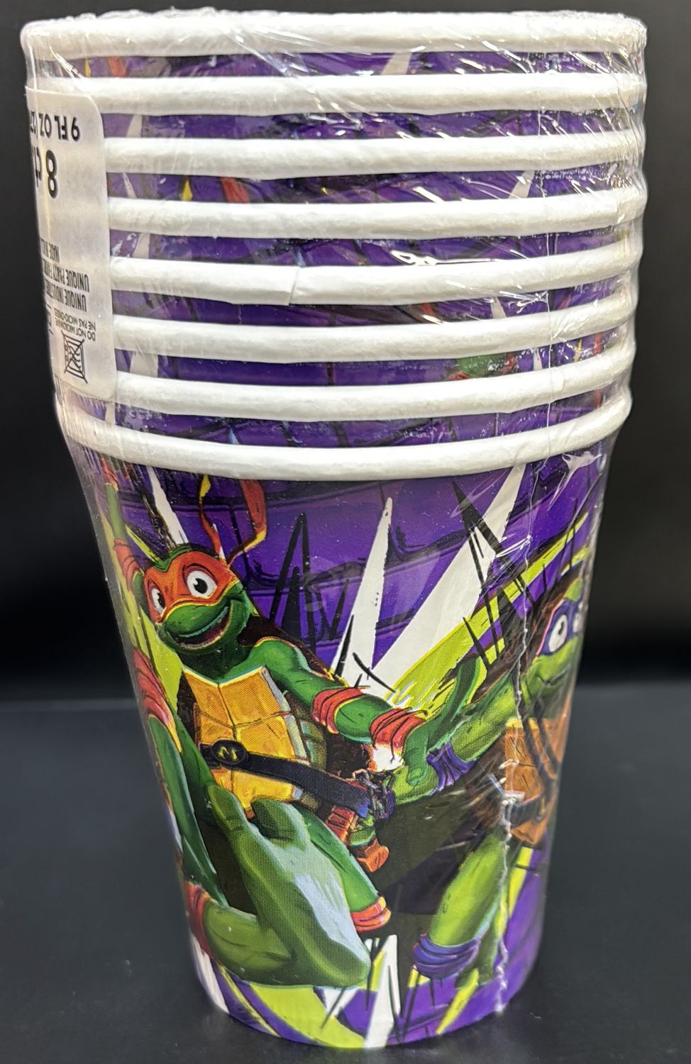 PAPER CUPS NINJA TURTLES