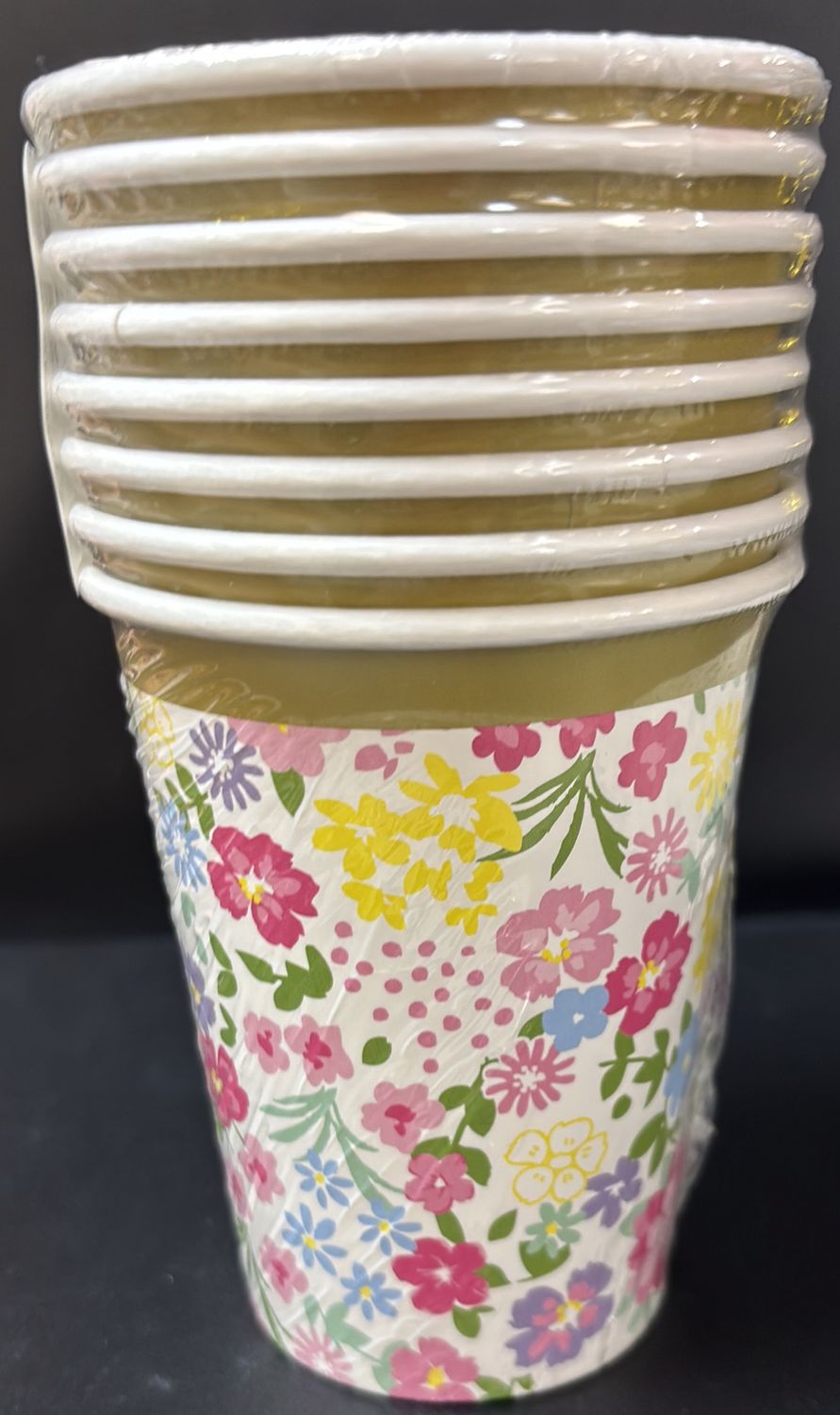 FLORAL TEA PARTY PAPER CUPS
