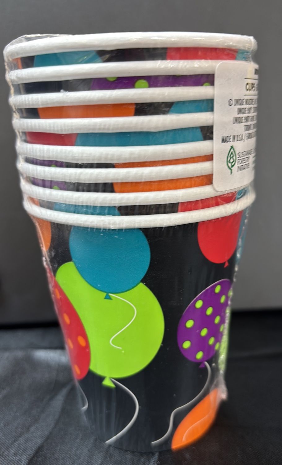 PAPER CUPS BIRTHDAY CHEER