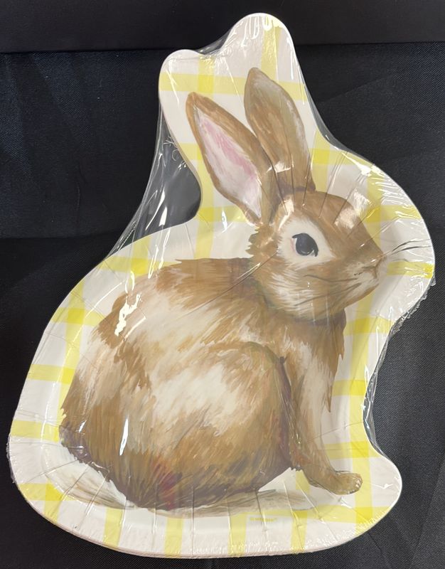 Paper Plate Easter Bunny - 2