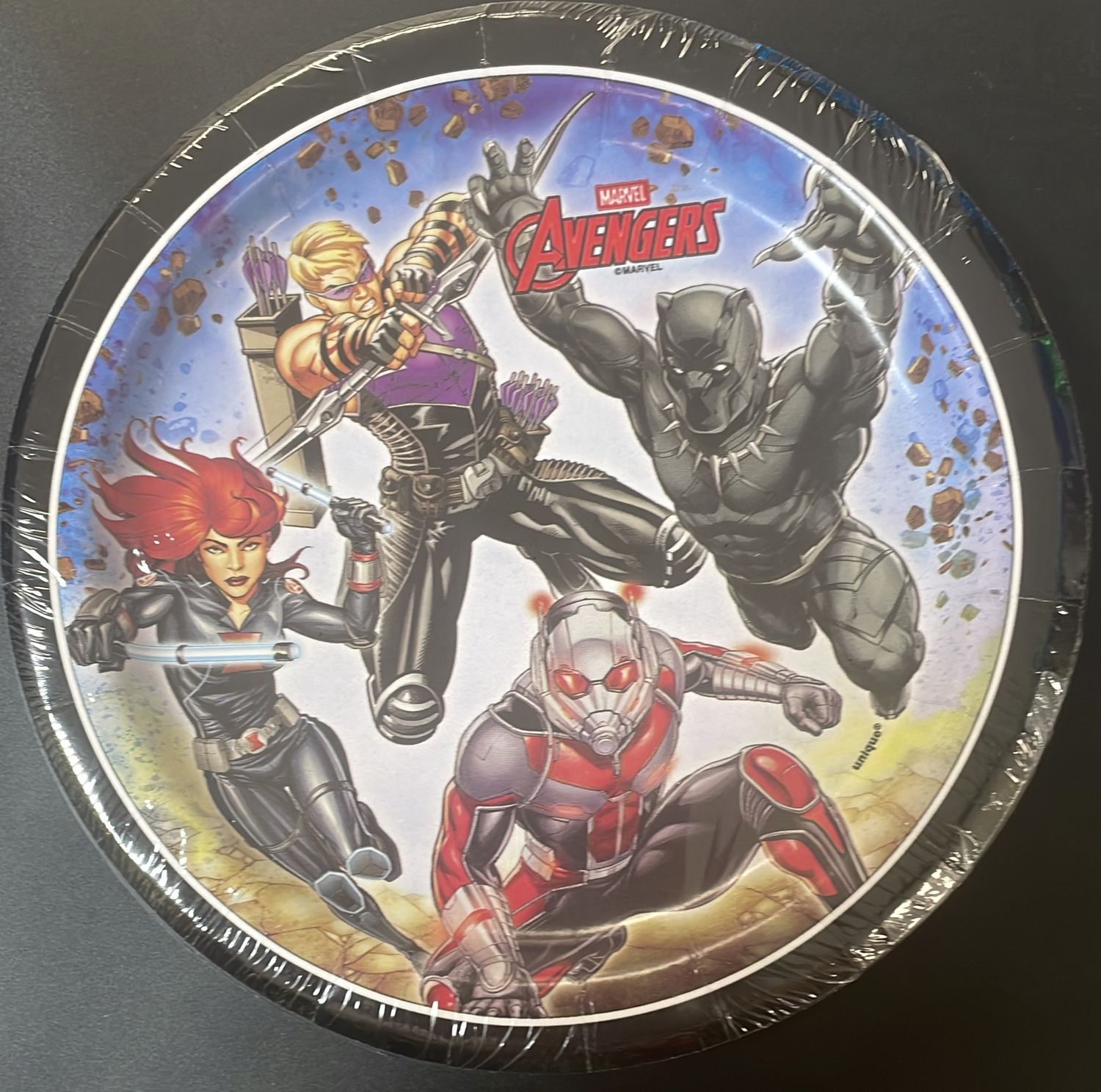 PAPER PLATE SMALL AVENGERS