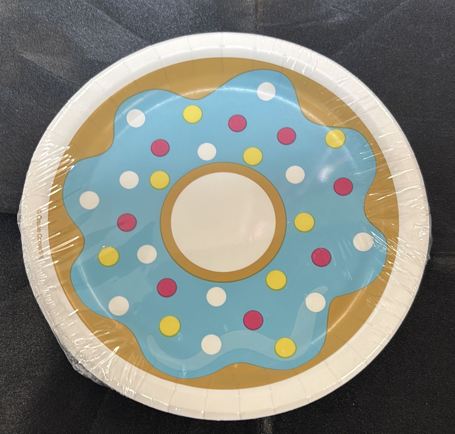 PAPER PLATE SMALL DONUT TIME