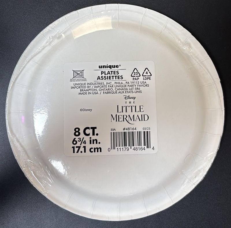 Little Mermaid Small Plate
