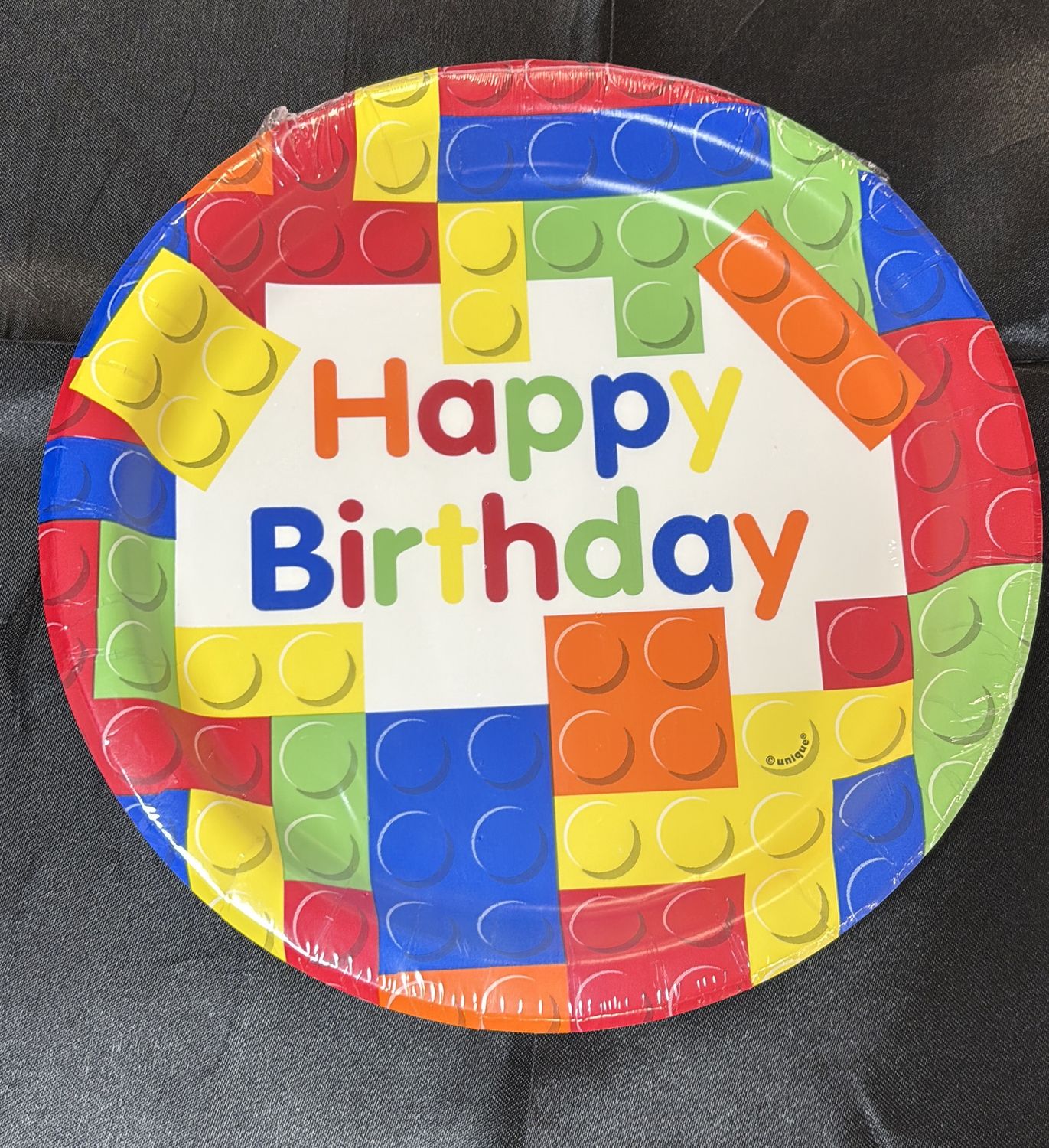 PAPER PLATES LARGE BUILDING BLOCKS