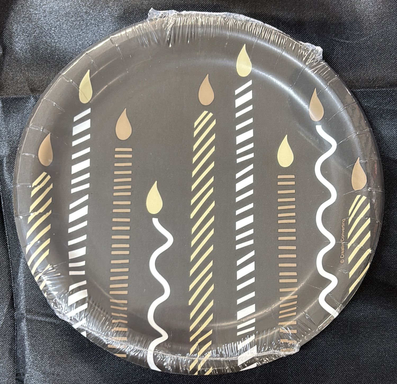 PAPER PLATE SMALL GOLDEN WISHES