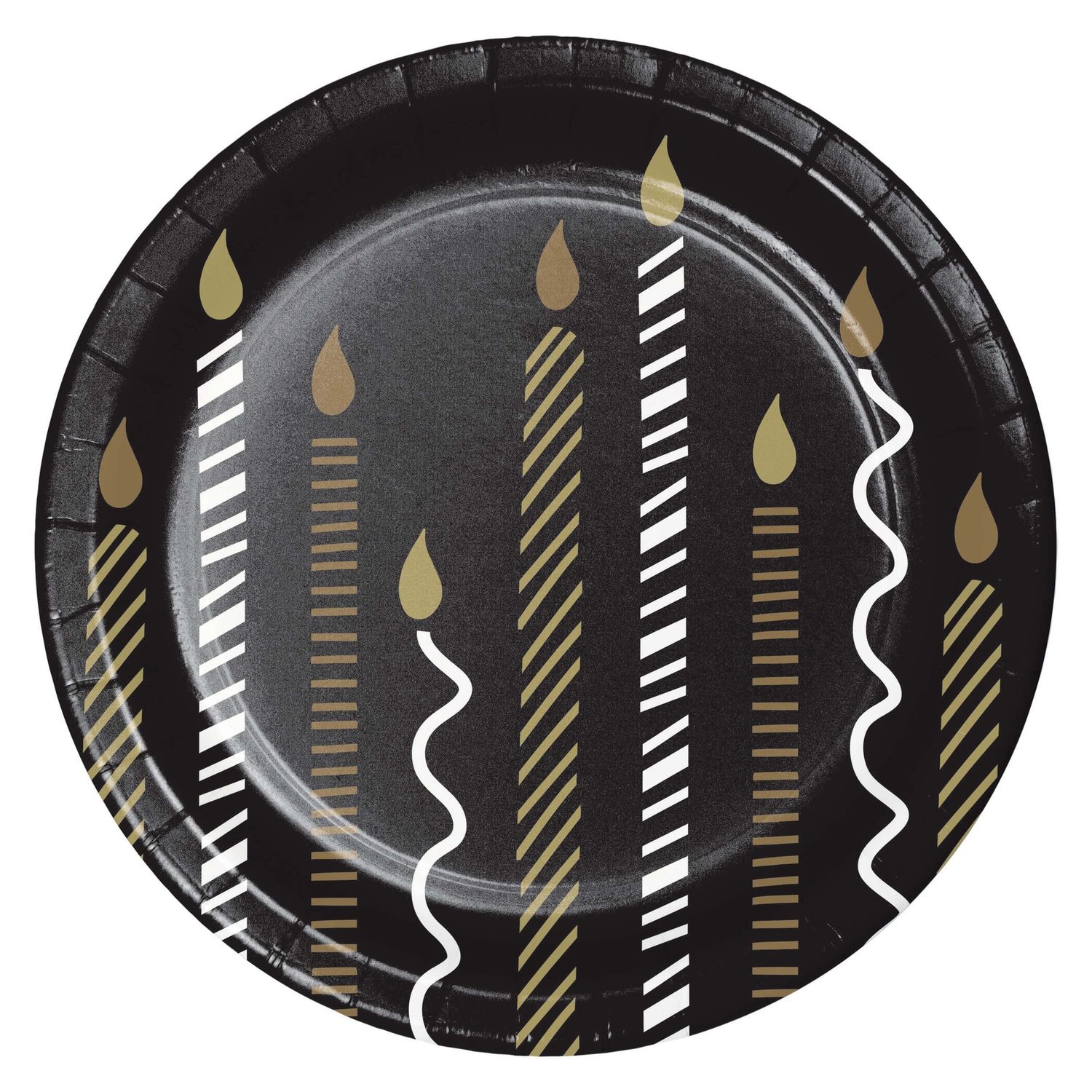 PAPER PLATE SMALL GOLDEN WISHES