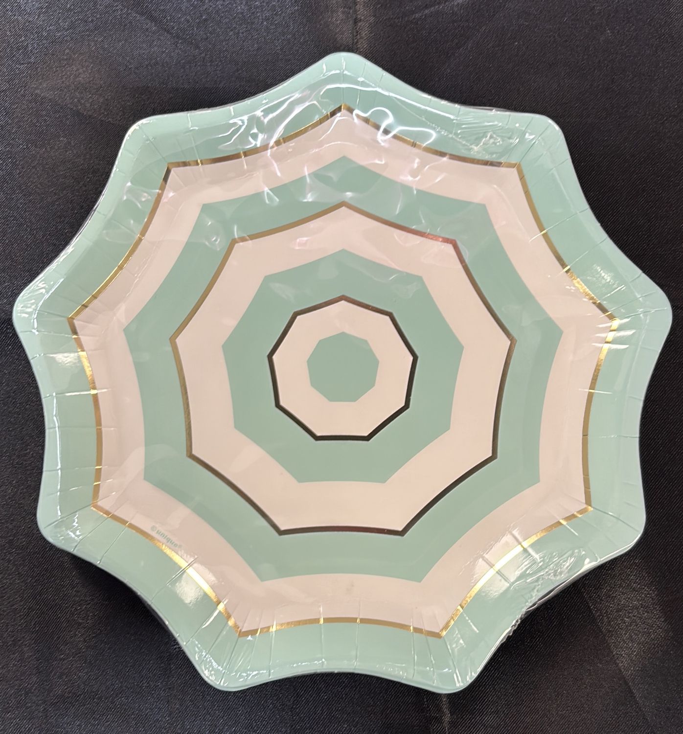 PAPER PLATES LARGE POOLSIDE SUMMER