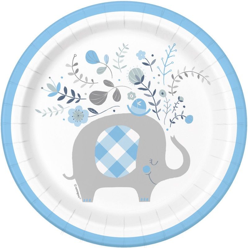 Blue Elephant Small Plate