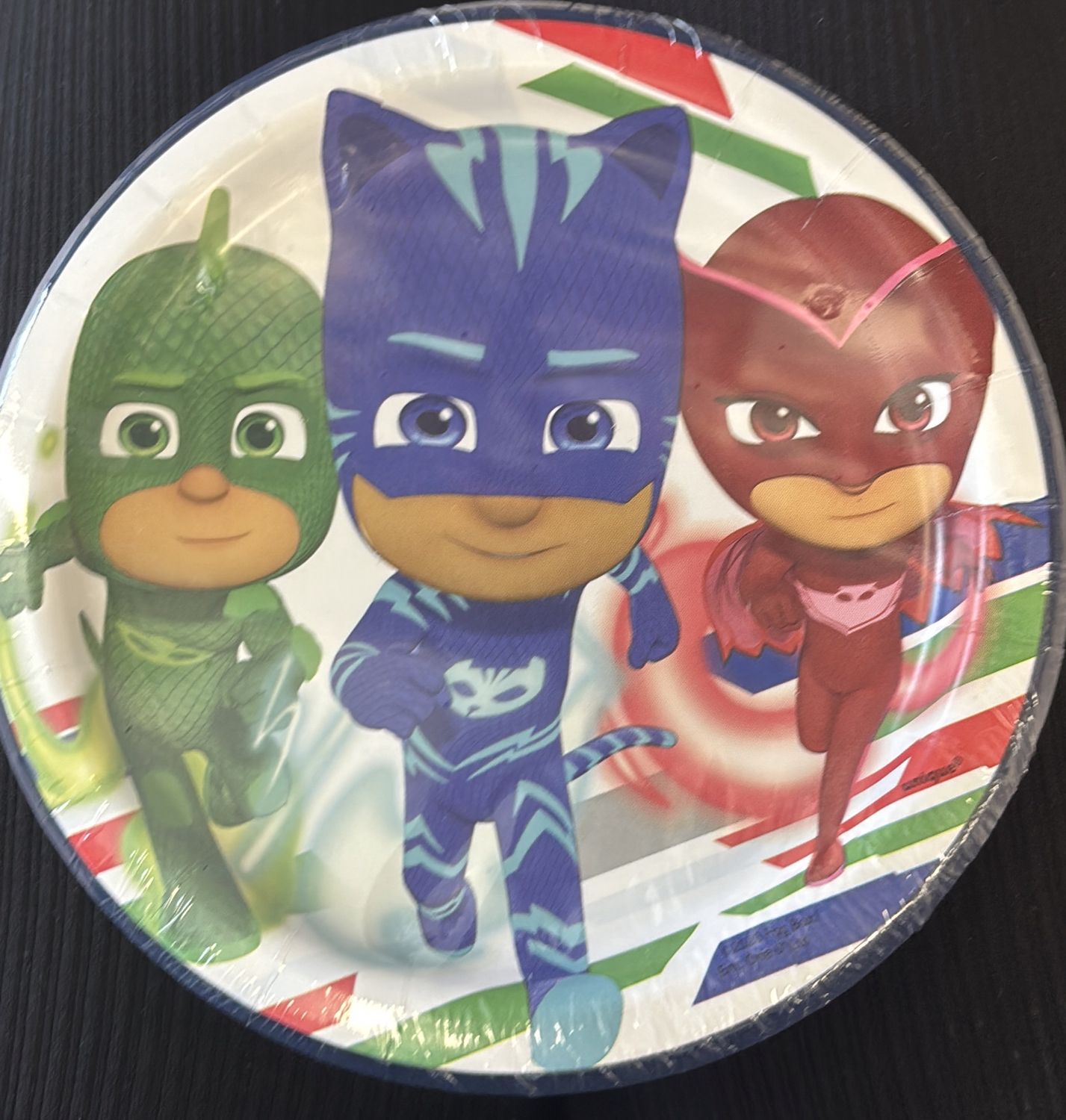 PAPER PLATE SMALL PJ MASKS