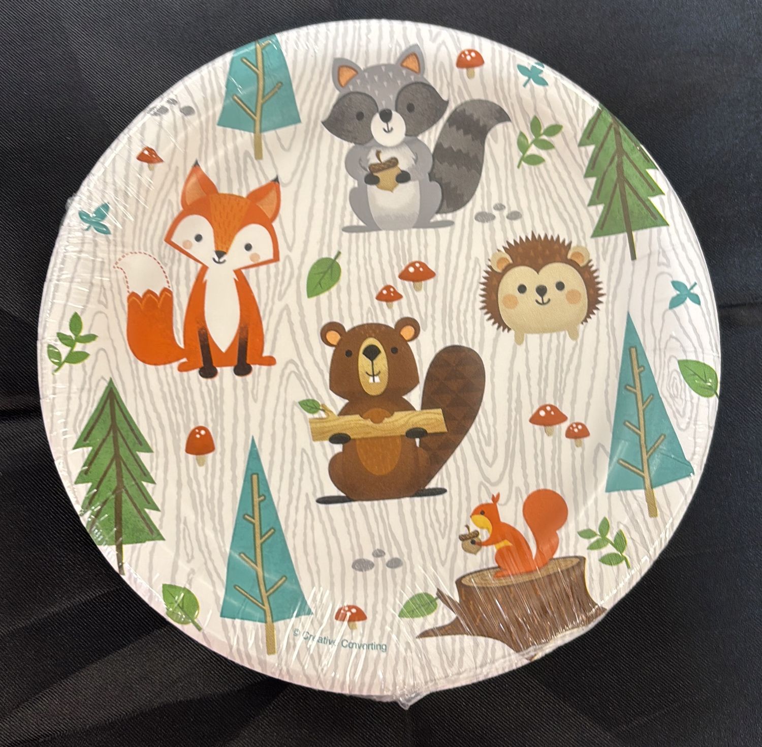 PAPER PLATE SMALL WILD ONE