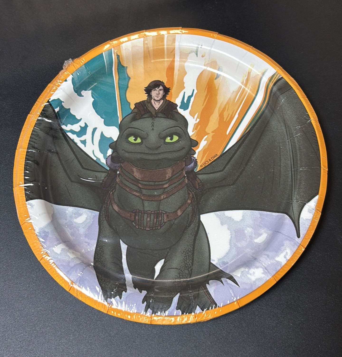 PAPER PLATE SMALL HTTYD