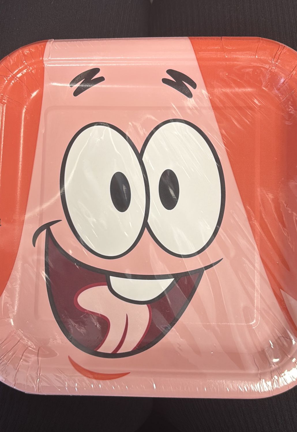 PAPER PLATE SMALL SPONGEBOB