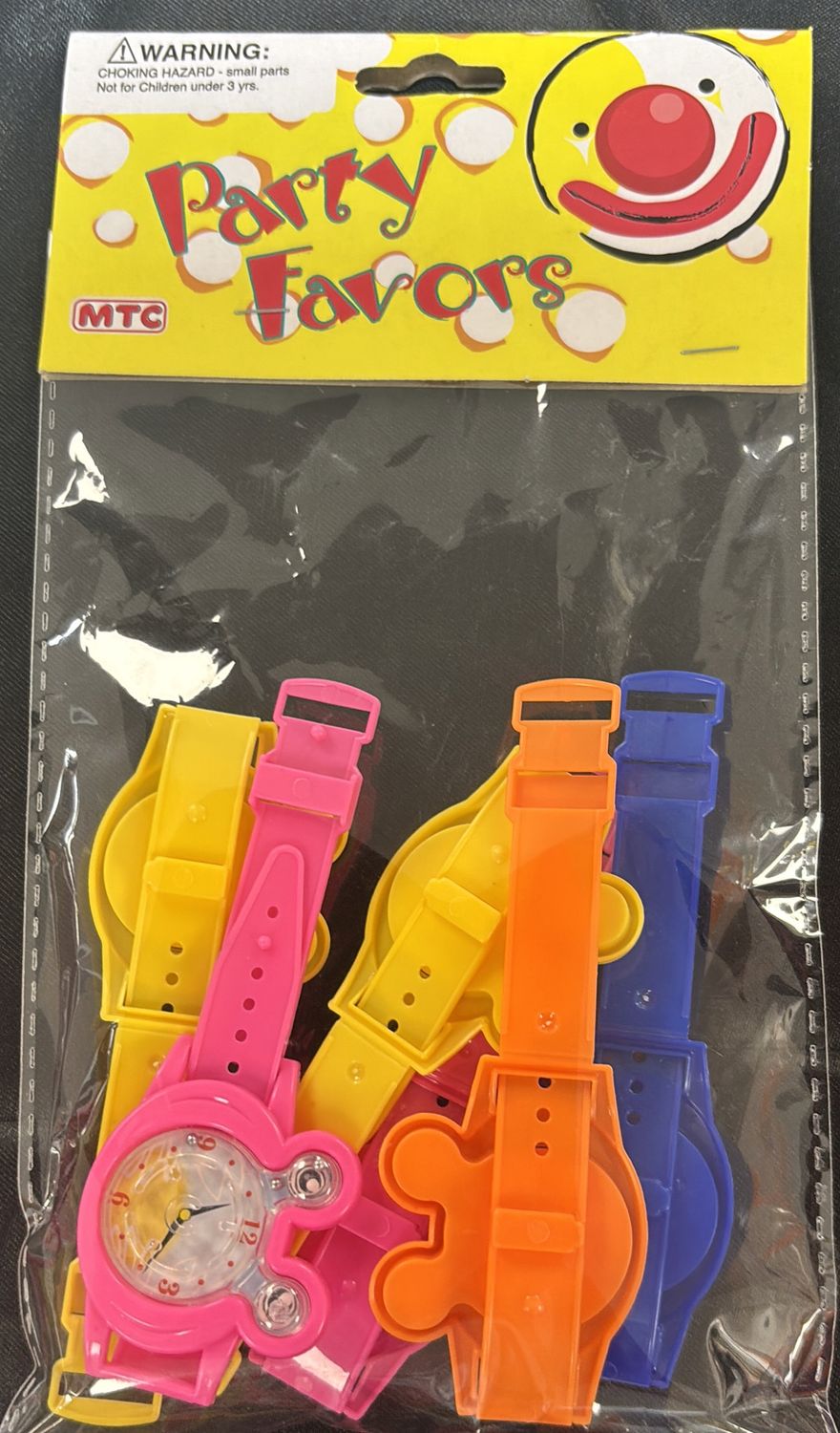 PARTY FAVOR PINBALL WATCHES