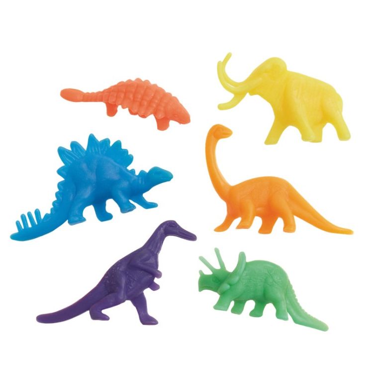 Party Favor Dinosaurs 12Ct