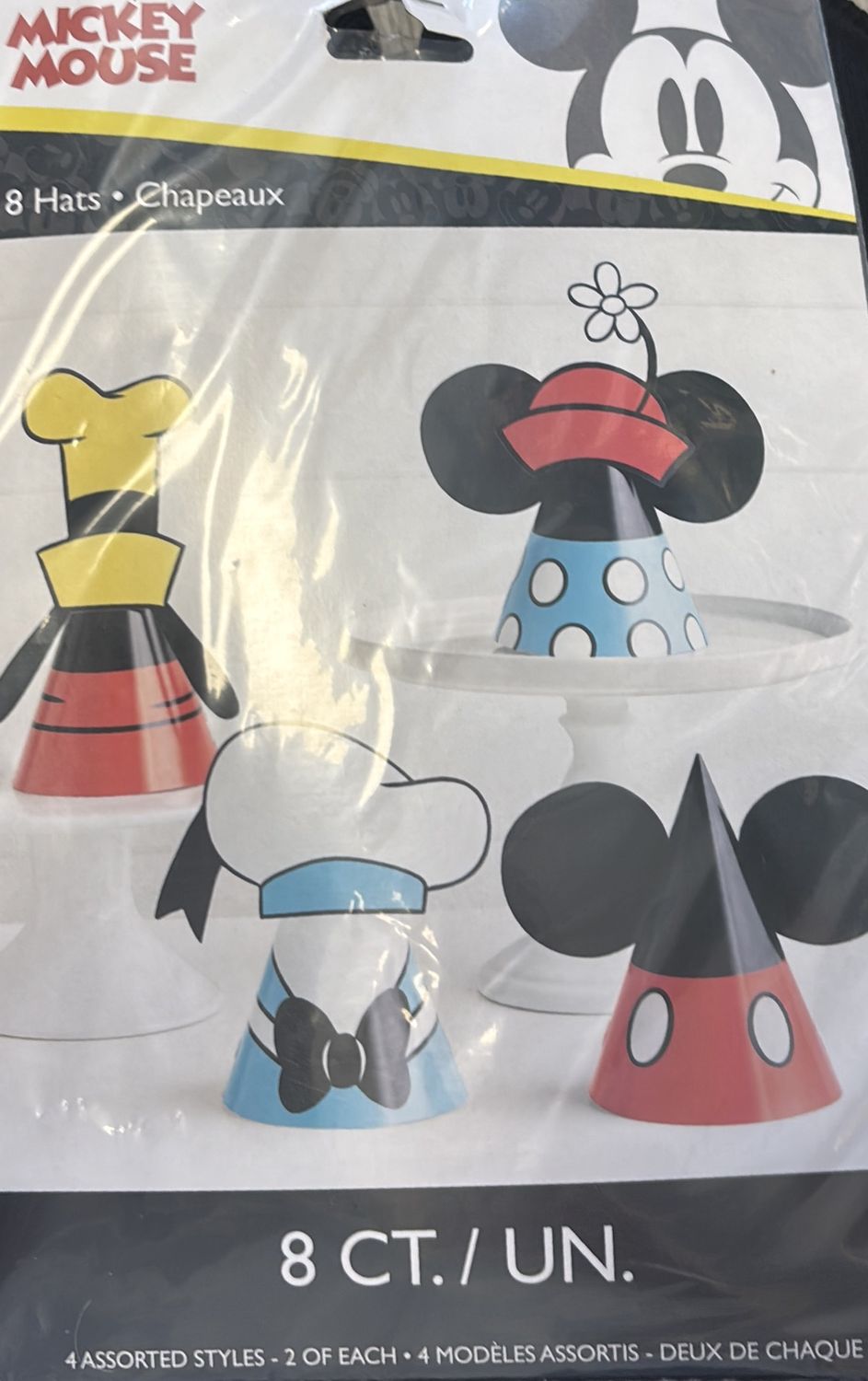 PARTY HATS MICKEY MOUSE