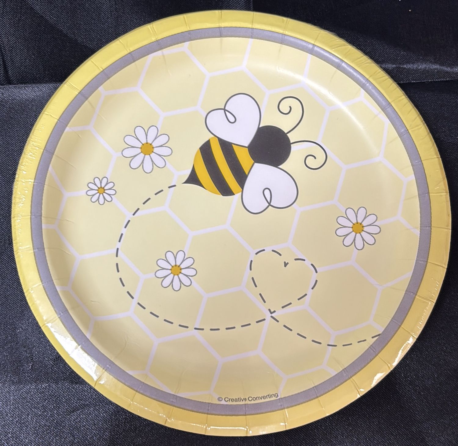 PAPER PLATE SMALL BUMBLEBEE