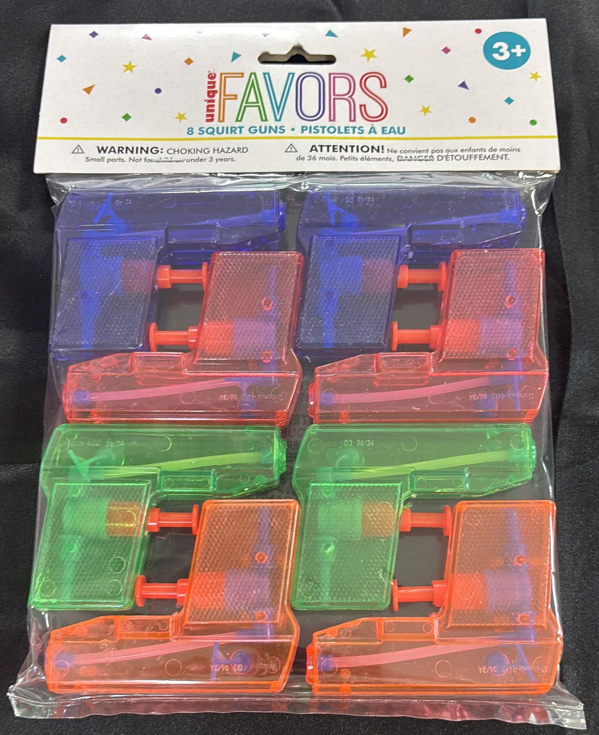PARTY FAVOR WATER GUN