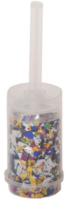 FOIL CONFETTI PUSH POPPER