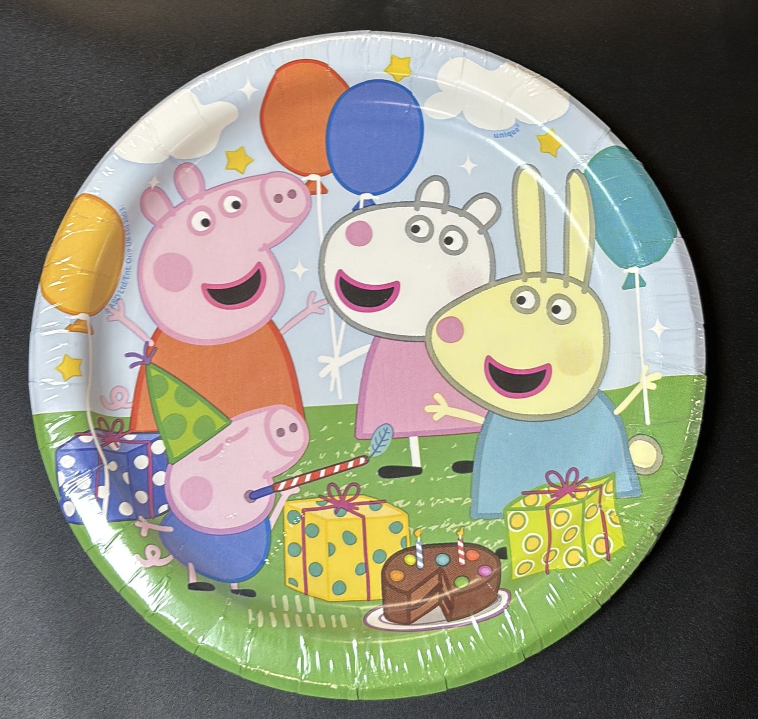 PAPER PLATES SMALL PEPPA PIG