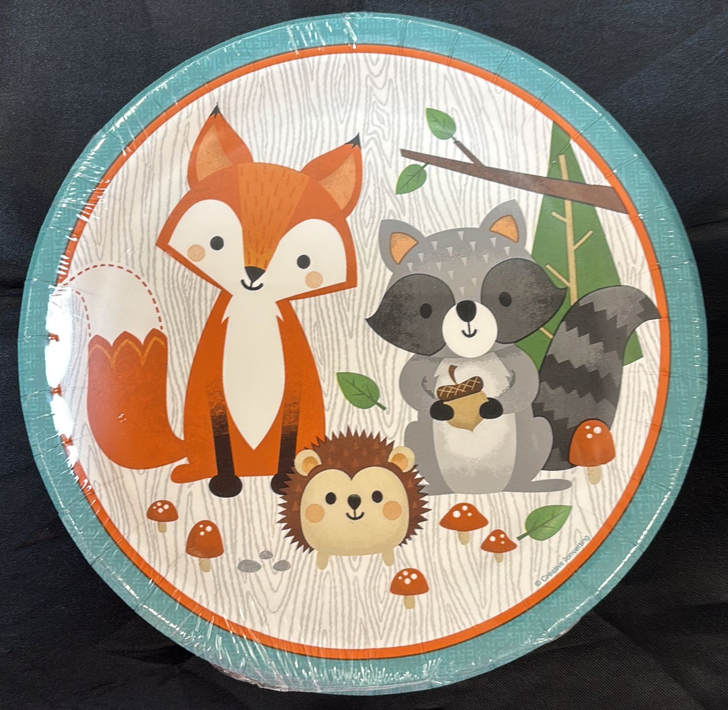 PAPER PLATES LARGE WILD ONE