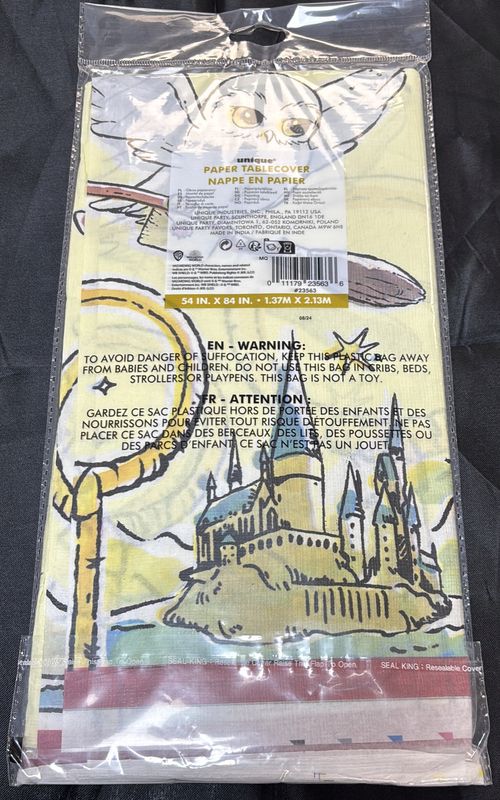 Harry Potter Paper Table Cover