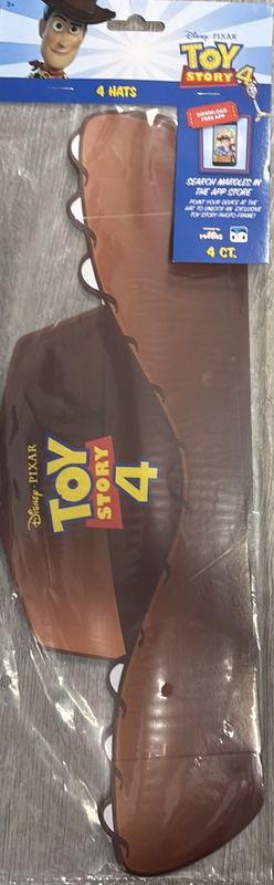 PARTY HAT TOY STORY COWBOY HAT 4CT.