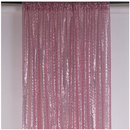 PINK SEQUIN BACKDROP 5'X10'