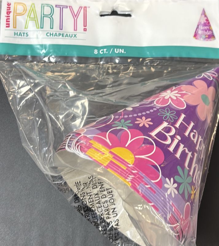 BIRTHDAY BLOSSOM PARTY HAT