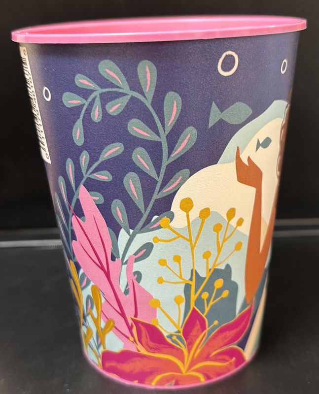 Little Mermaid Plastic Cup
