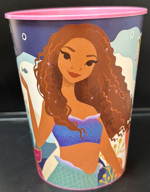 PLASTIC CUP LITTLE MERMAID