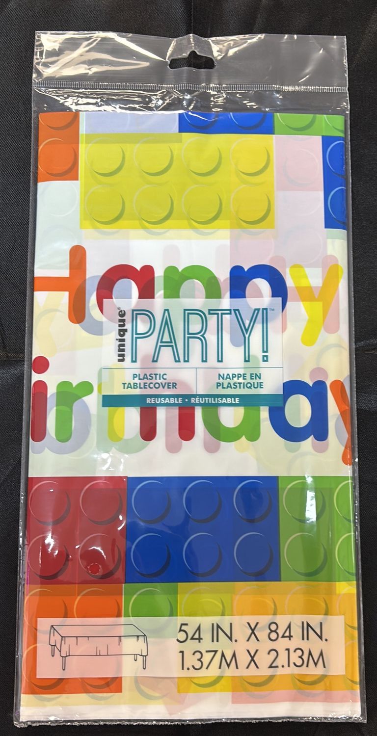 BUILDING BLOCKS TABLECOVER