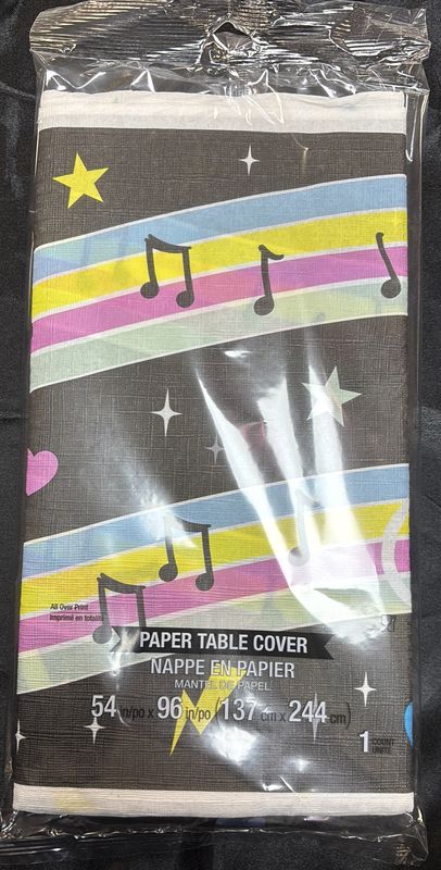 PAPER TABLECOVER BIRTHDAY BEATS