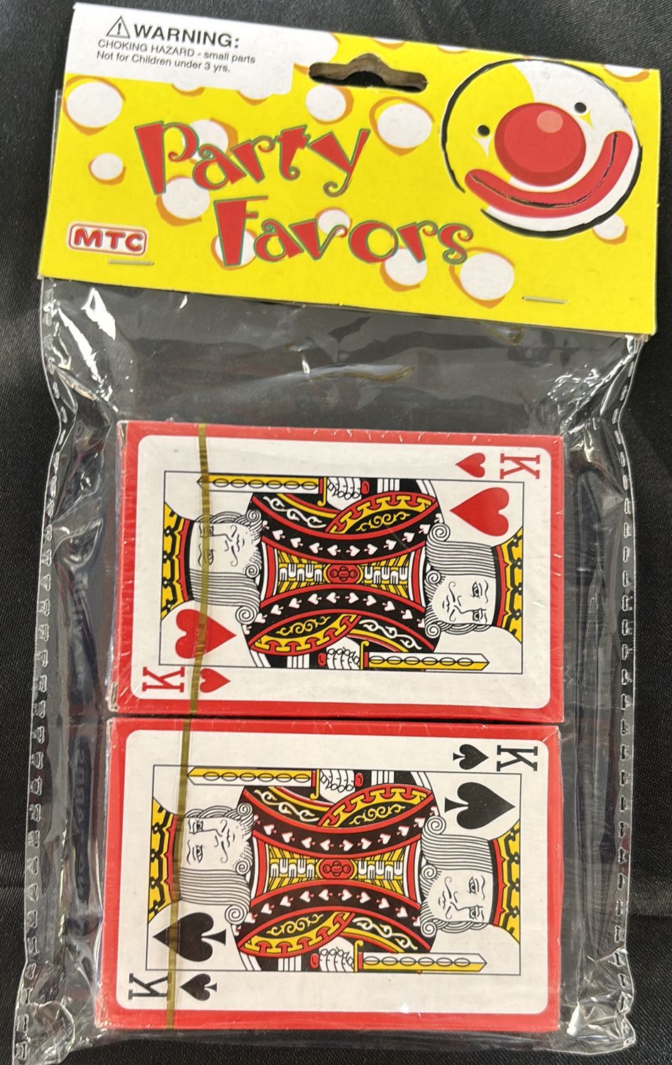 PARTY FAVOR PLAYING CARDS