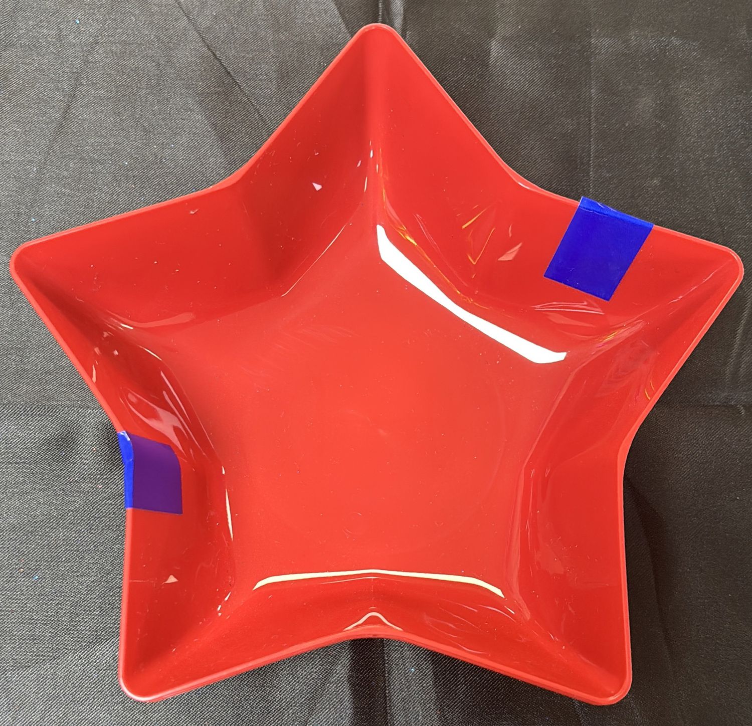 PLASTIC BOWLS STAR 2CT