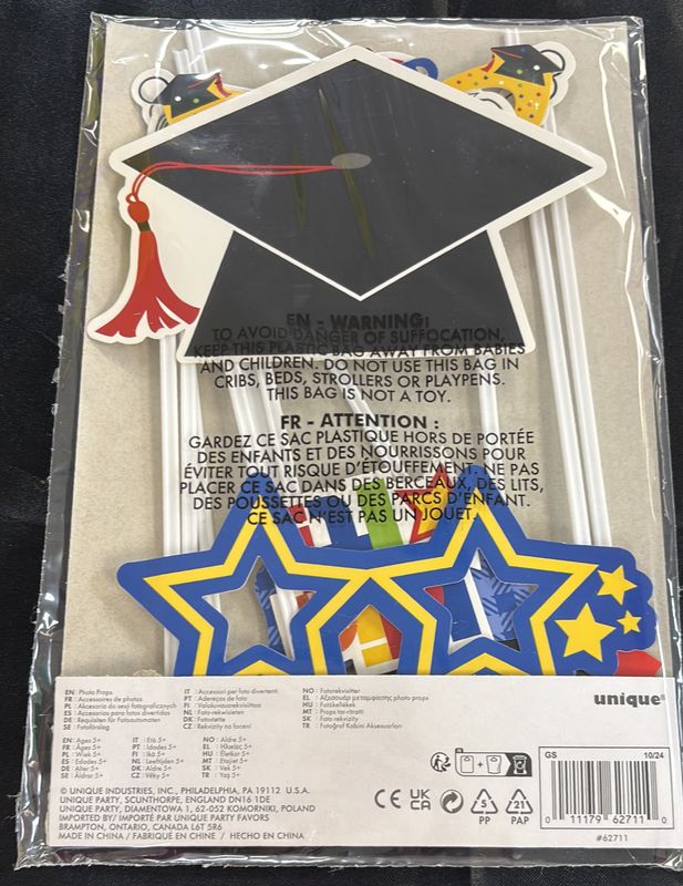 Graduation Photo Props