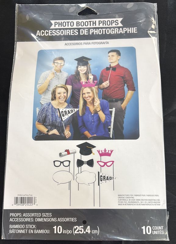 GRADUATION PHOTO BOOTH PROPS
