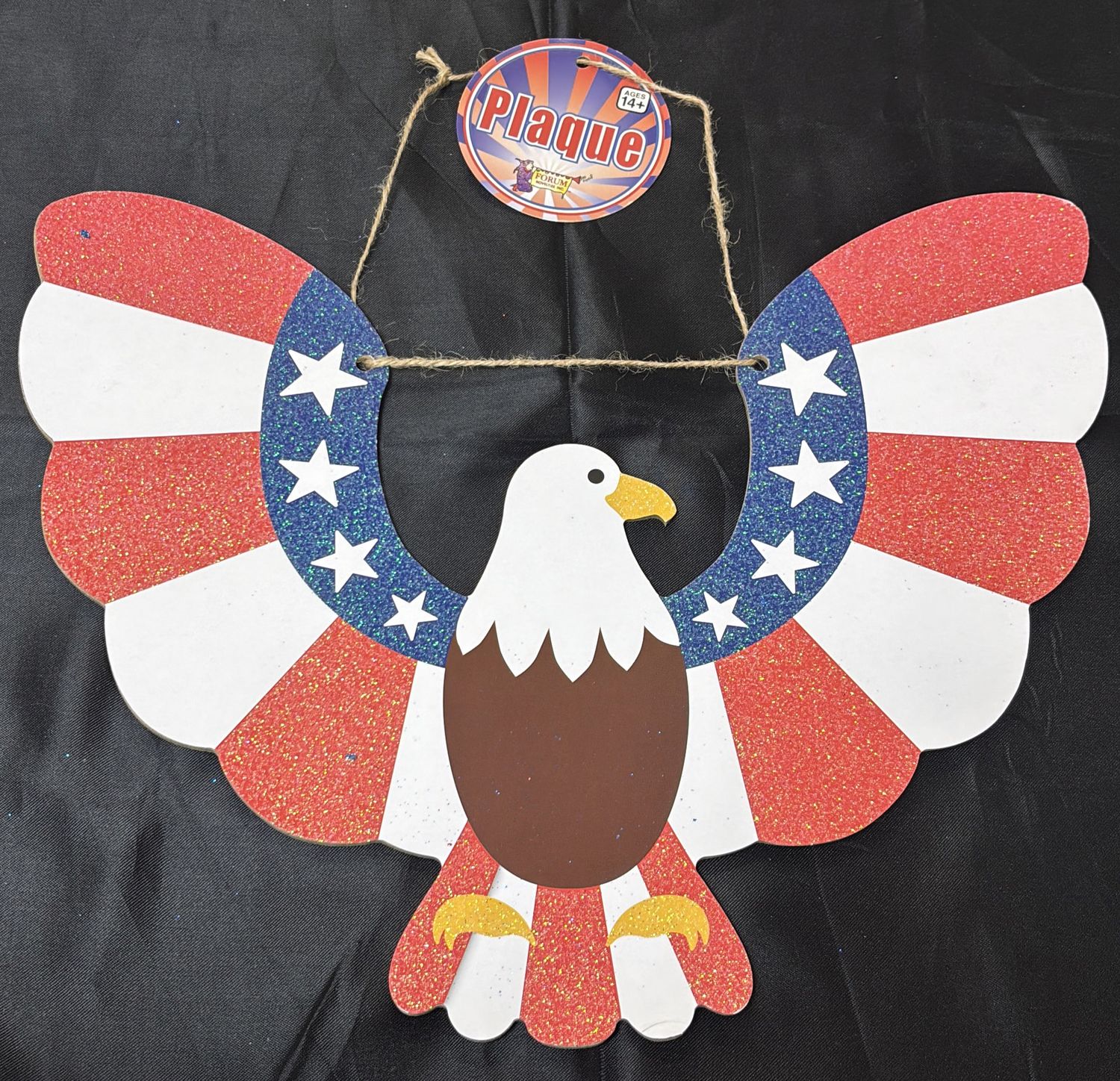 PATRIOTIC PLAQUE EAGLE