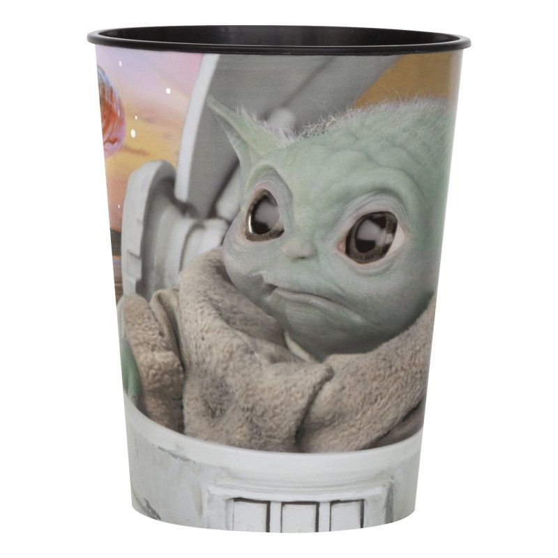 Star Wars Mandalorian Plastic Cup