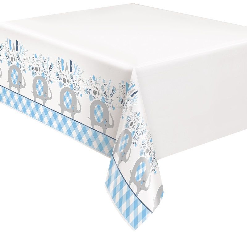 Blue Elephant Table Cover