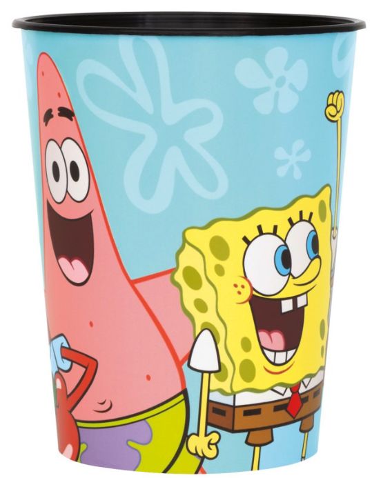 PLASTIC CUP SPONGEBOB