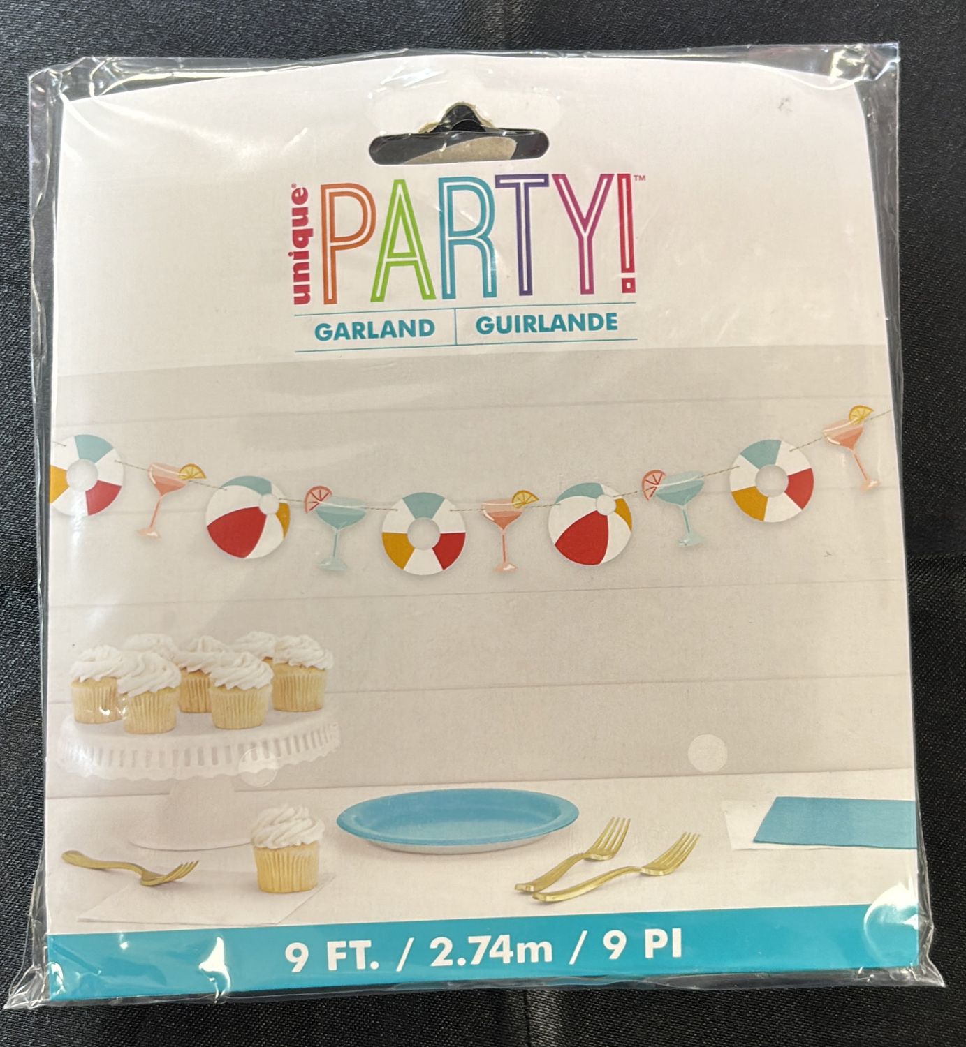 POOLSIDE SUMMER BANNER GARLAND