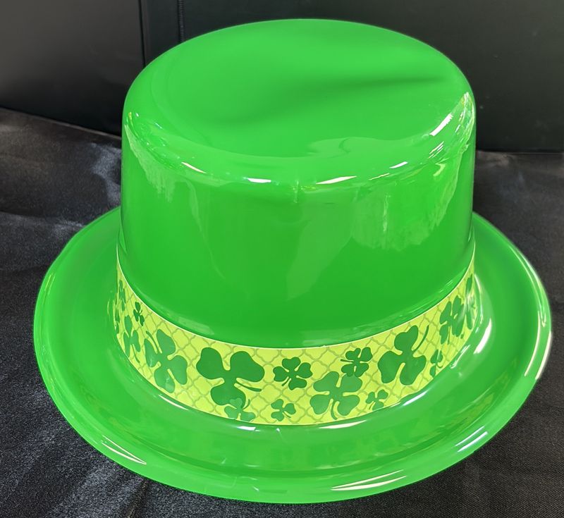 ST. PATRICK'S DAY PLASTIC HAT