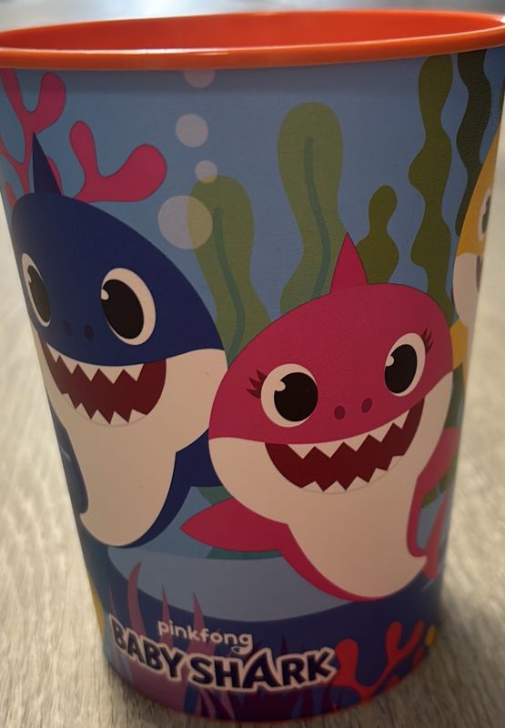 PLASTIC CUP BABY SHARK