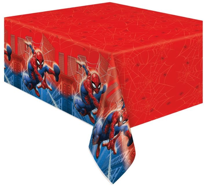 PLASTIC TABLECOVER SPIDERMAN