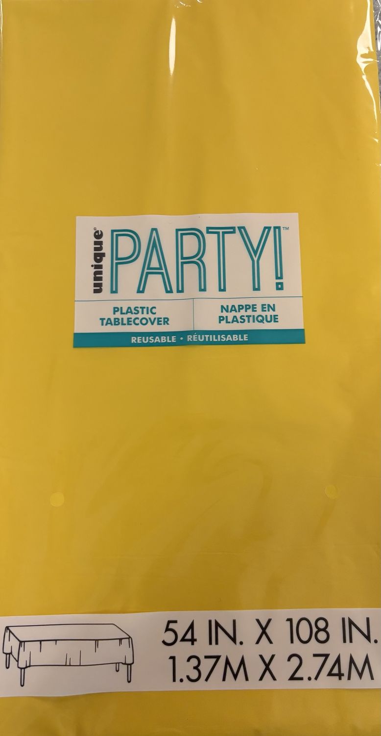 SUNFLOWER YELLOW TABLECOVER