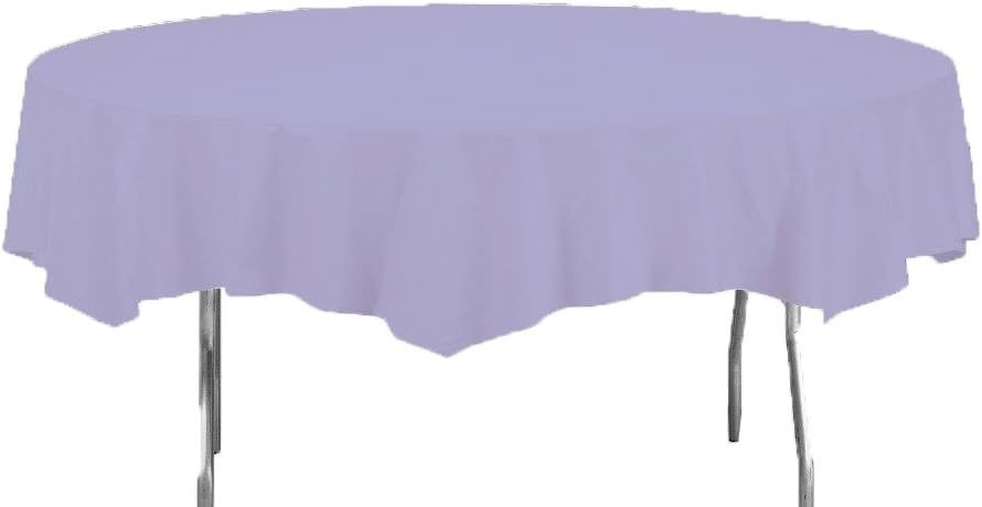 LUSCIOUS LAVENDER ROUND TABLECOVER