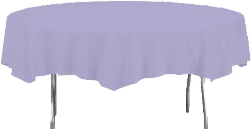 LUSCIOUS LAVENDER ROUND TABLECOVER