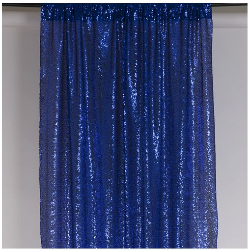 ROYAL BLUE SEQUIN BACKDROP 5'X10'