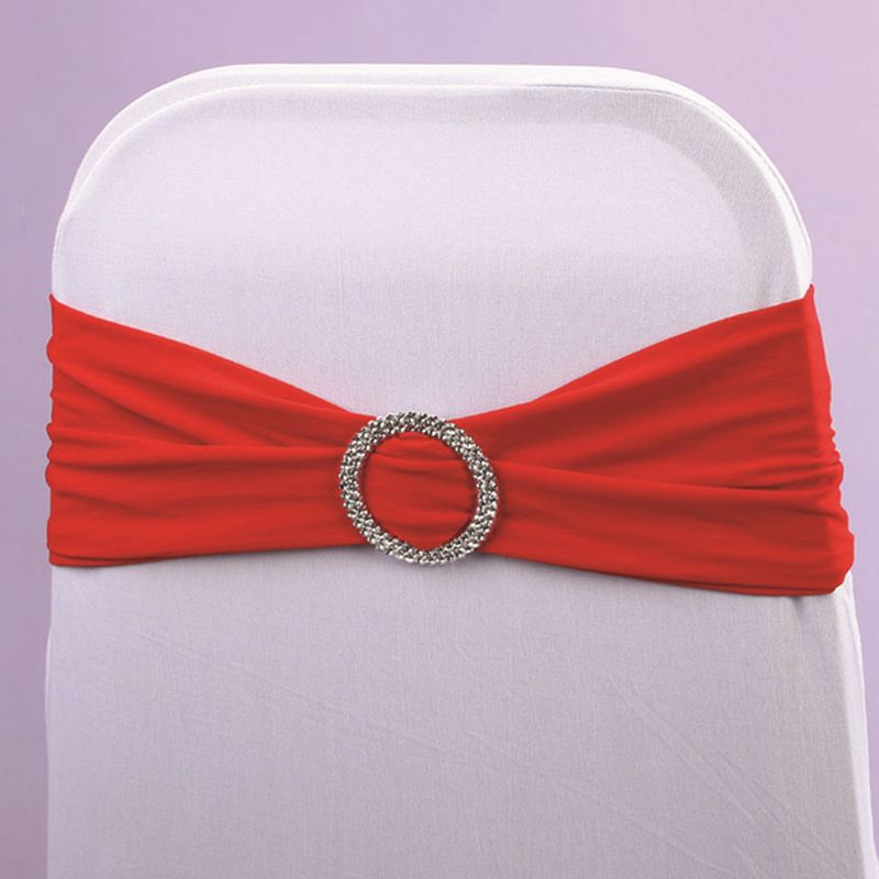 Red Spandex Sash W/Buckle