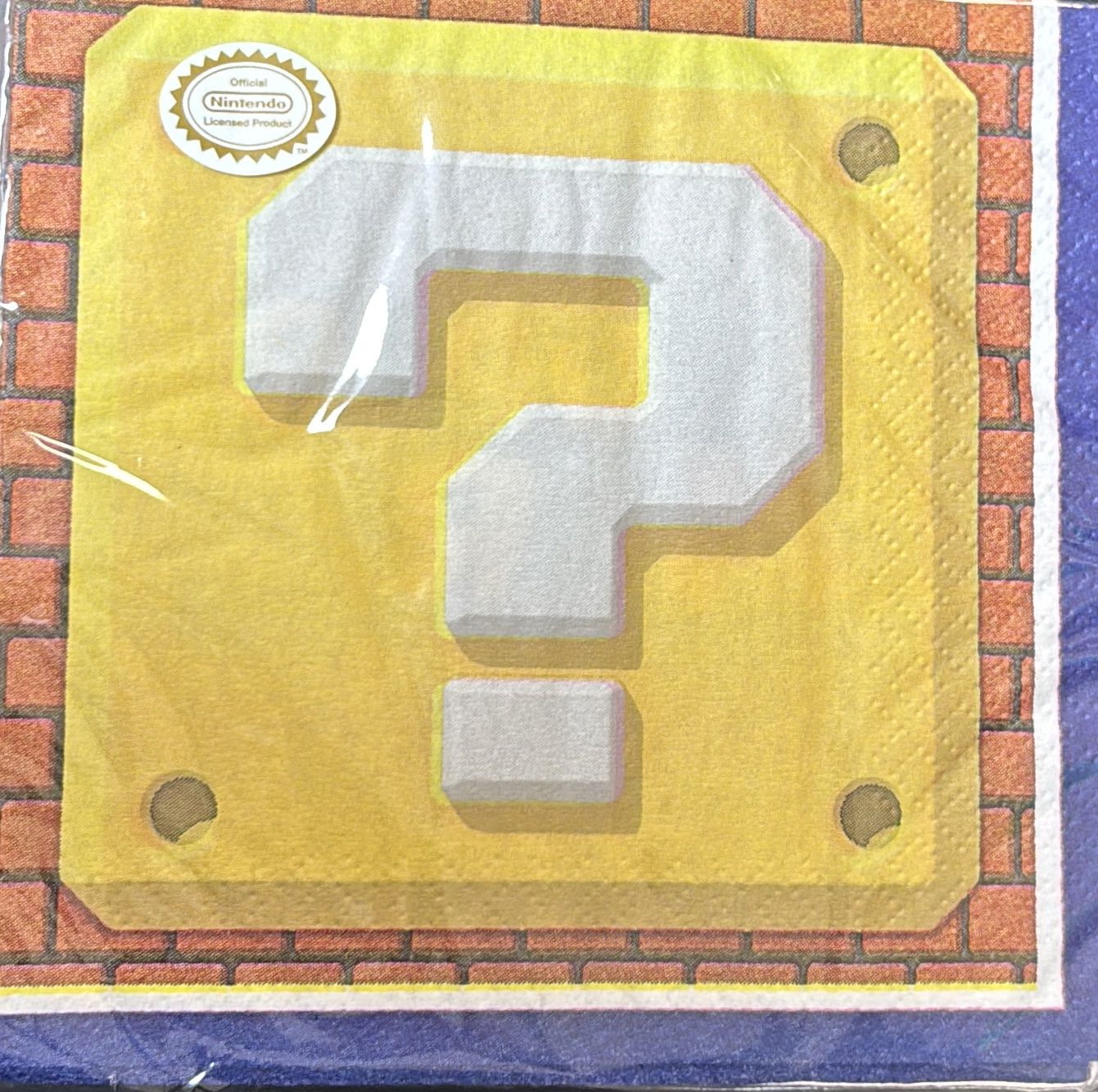 SPR MARIO BROS BEV NAPKIN - 2